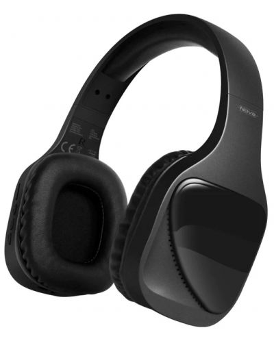 Ασύρματα ακουστικά με μικρόφωνο ProMate - Nova, μαύρο - 1