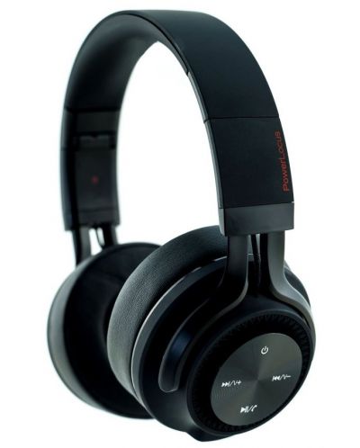 Ασύρματα ακουστικά PowerLocus - P3 Matte, μαύρα - 1