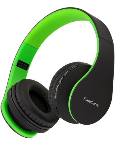 Ασύρματα ακουστικά PowerLocus - P1, πράσινα - 1
