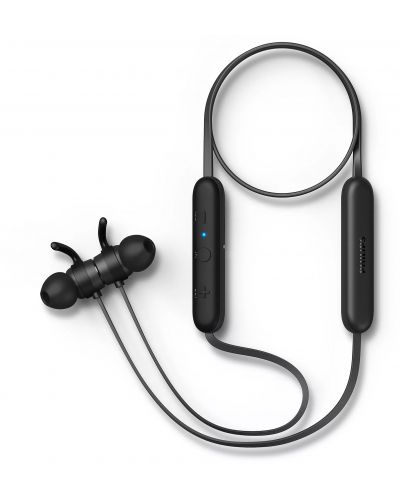 Ασύρματα ακουστικά Philips με μικρόφωνο - TAE1205BK, μαύρα - 3