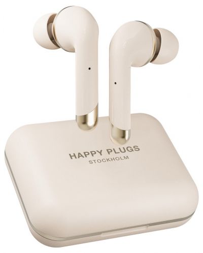 Ασύρματα ακουστικά Happy Plugs - Air 1 Plus, TWS, χρυσό - 1