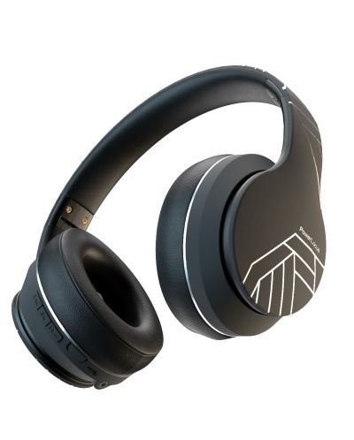 Ασύρματα ακουστικά PowerLocus - P6, μαύρα/ασημί - 4