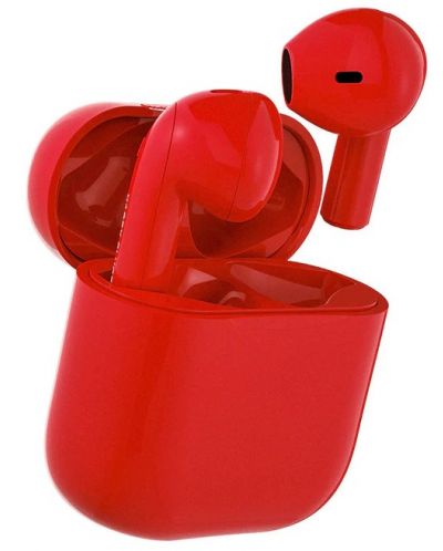 Ασύρματα ακουστικά  Happy Plugs - Joy, TWS,κόκκινο - 1