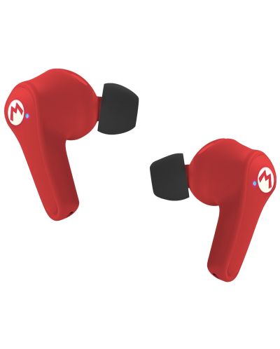 Ασύρματα ακουστικά OTL Technologies - Super Mario, TWS, κόκκινα - 3