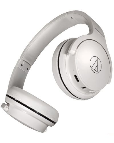 Ασύρματο ακουστικό Audio-Technica - ATH-S220BT, άσπρα - 3