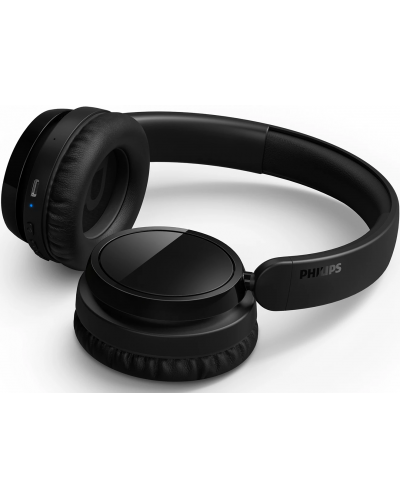 Ασύρματα ακουστικά Philips - TAH5209BK/00, Bluetooth, μαύρα  - 3