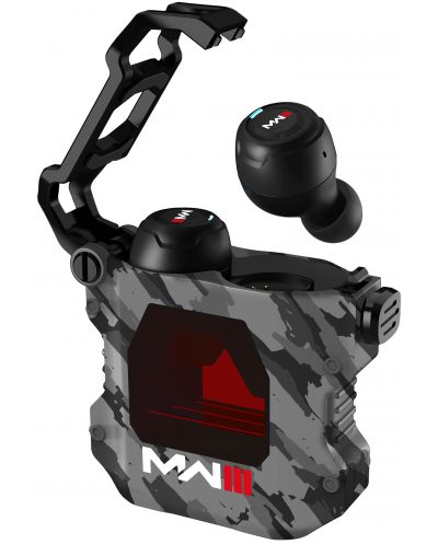 Ασύρματα ακουστικά OTL Technologies - Call of Duty MWIII, TWS, Black Camo - 1