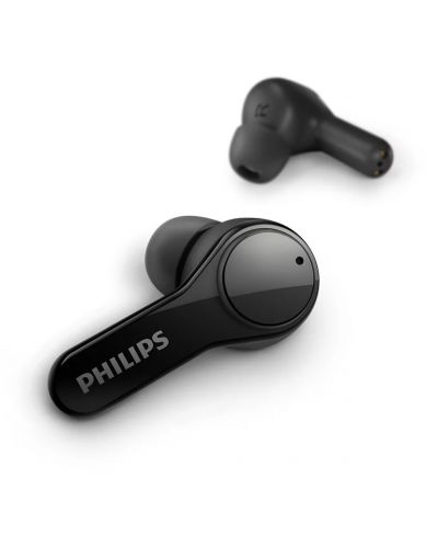 Ασύρματα ακουστικά Philips - TAT3217BK/00, TWS,  μαύρα - 5