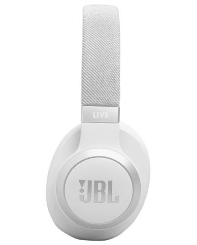 Ασύρματα ακουστικά JBL - Live 770NC, ANC, λευκά - 3