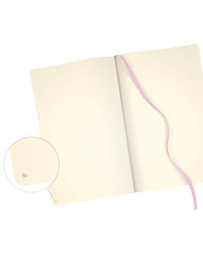 Σημειωματάριο Castelli Eden - Flamingo, 13 x 21 cm, λευκά φύλλα - 3