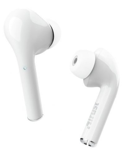 Ασύρματα ακουστικά Trust - Nika Touch, TWS, λευκά - 6