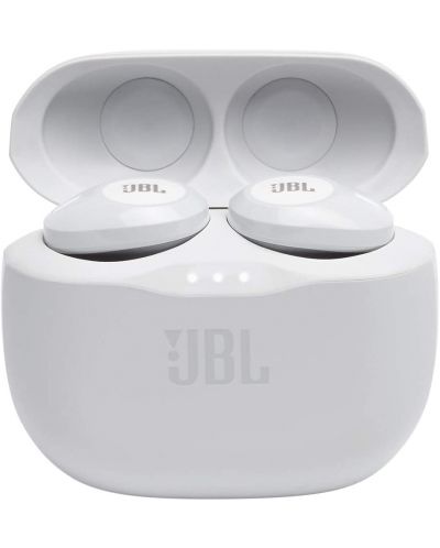 Ασύρματα ακουστικά με μικρόφωνο JBL - T125 TWS, λευκά - 3