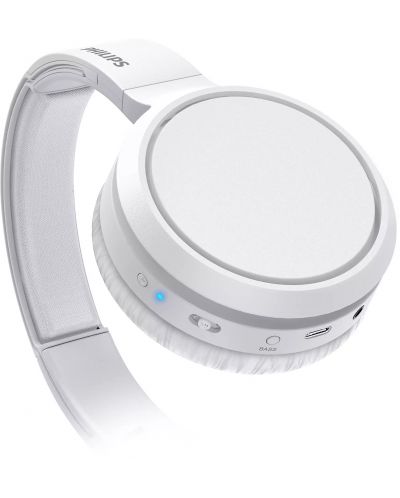Ασύρματα ακουστικά με μικρόφωνο Philips - TAH5205WT, λευκά - 7