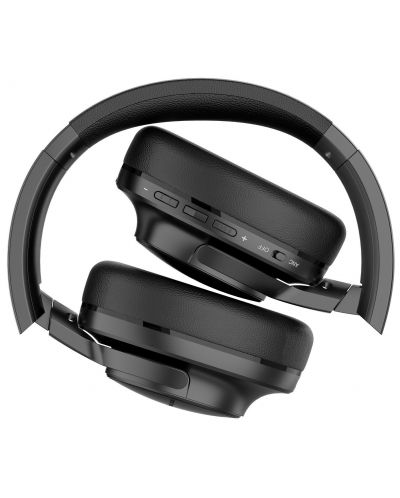 Ασύρματα ακουστικά PowerLocus - MoonFly, ANC, μαύρα - 4