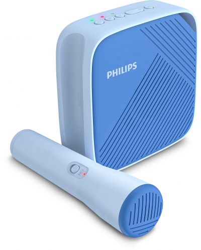 Παιδικό mini ηχείο Philips - TAS4405N, μπλε - 1