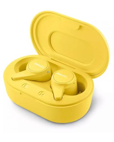 Ασύρματα ακουστικά Philips - TAT1207YL/00, TWS, κίτρινα - 3