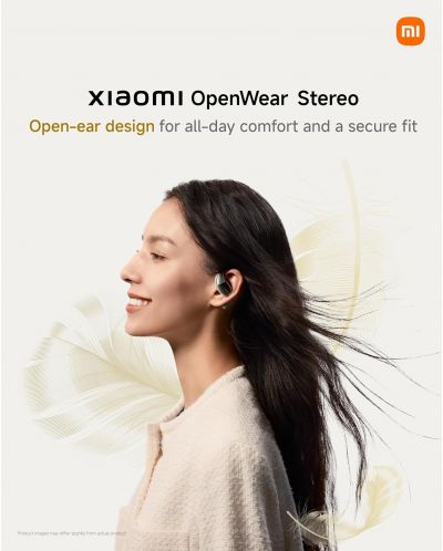 Ασύρματα ακουστικά Xiaomi - OpenWear Stereo, TWS, Cosmic Gray - 5