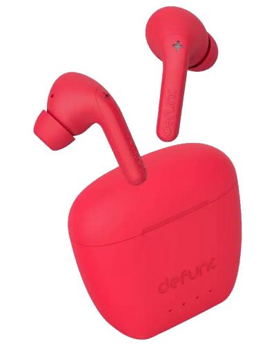 Ασύρματα ακουστικά  Defunc - True Audio, TWS, κόκκινο - 1