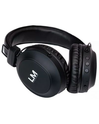 Ασύρματα ακουστικά με μικρόφωνο  Louise&Mann - LM5, μαύρο - 4