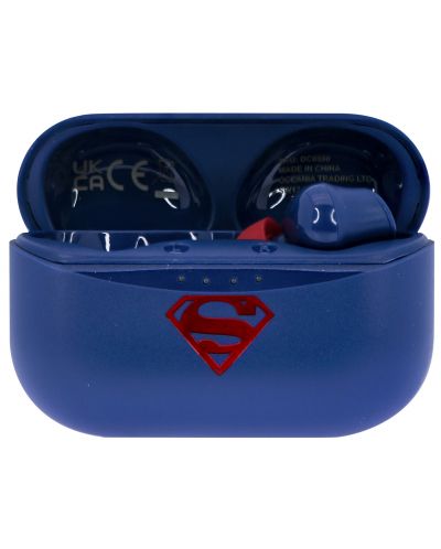 Ασύρματα ακουστικά OTL Technologies - Superman, TWS, μπλε - 4