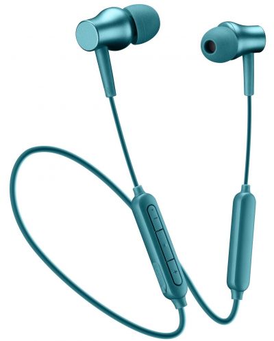 Ασύρματα ακουστικά με μικρόφωνο Cellularline - Savage, πράσινα - 1