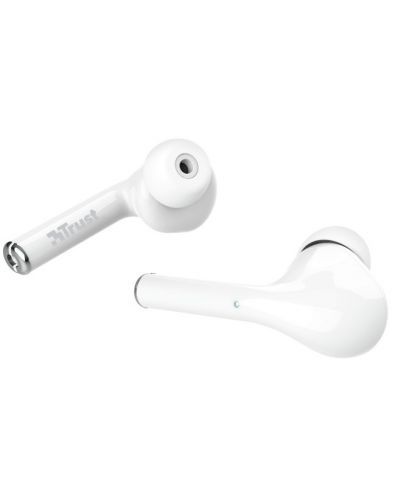 Ασύρματα ακουστικά Trust - Nika Touch, TWS, λευκά - 7