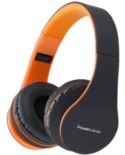 Ασύρματα ακουστικά  PowerLocus - P1, πορτοκαλί - 1