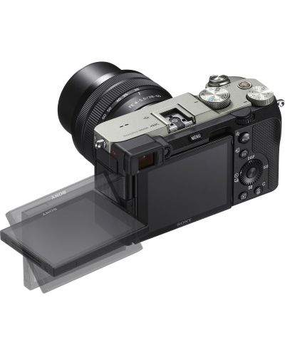 Mirrorless Φωτογραφική Μηχανή Sony - Alpha 7C, FE 28-60mm, Silver + μπαταρία Sony NP- FZ100 - 4