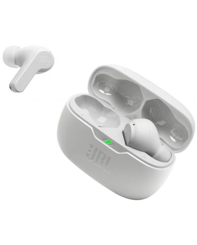 Ασύρματα ακουστικά JBL - Vibe Beam, TWS, λευκά - 4