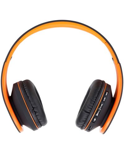 Ασύρματα ακουστικά  PowerLocus - P1, πορτοκαλί - 4