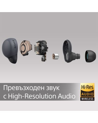 Ασύρματα ακουστικά Sony - LinkBuds S, TWS, ANC, μαύρα - 5