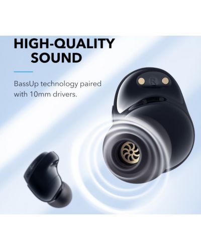 Ασύρματα ακουστικά Anker - Soundcore Dot 3i, ANC, Μαύρο - 7