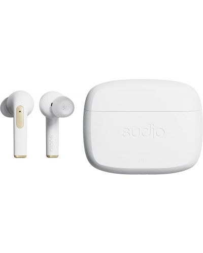 Ασύρματα ακουστικά Sudio - N2 Pro, TWS, ANC, λευκά - 1