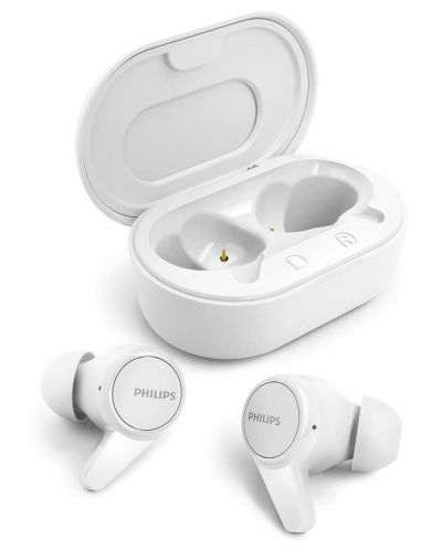 Ασύρματα ακουστικά Philips - TAT1207WT/00, TWS, άσπρα - 2