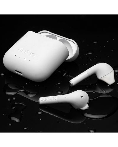 Ασύρματα ακουστικά Defunc - TRUE GO Slim, TWS, λευκά - 5
