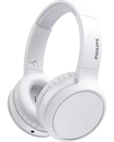 Ασύρματα ακουστικά με μικρόφωνο Philips - TAH5205WT, λευκά - 1