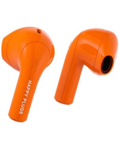 Ασύρματα ακουστικά Happy Plugs - Joy, TWS, πορτοκαλί - 6