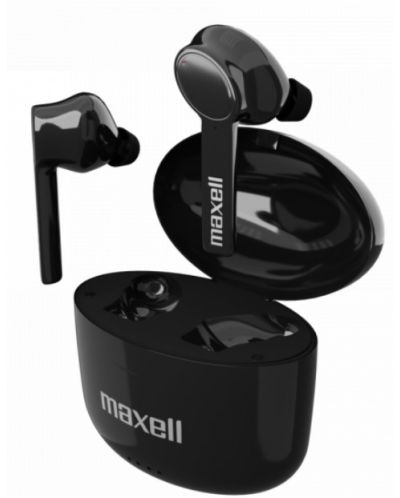Ασύρματα ακουστικά με μικρόφωνο Maxell - B13, TWS, μαύρο - 1
