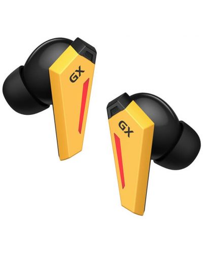 Ασύρματα ακουστικά Edifier - GX07, TWS, ANC, κίτρινο/μαύρο - 5