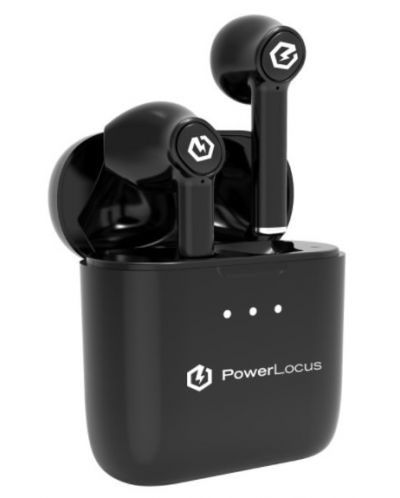 Ασύρματα ακουστικά PowerLocus - PLX, TWS, μαύρα - 1