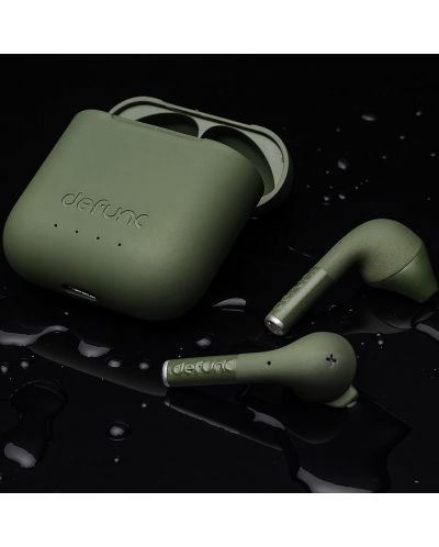 Ασύρματα ακουστικά Defunc - TRUE GO Slim, TWS, πράσινa - 5