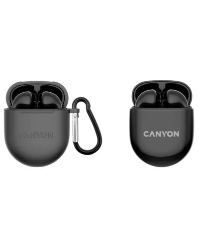 Ασύρματα ακουστικά Canyon - TWS-6, μαύρα - 2