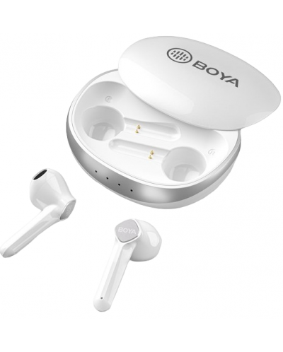 Ασύρματα ακουστικά Boya - BY-AP100-W, TWS, λευκά - 2