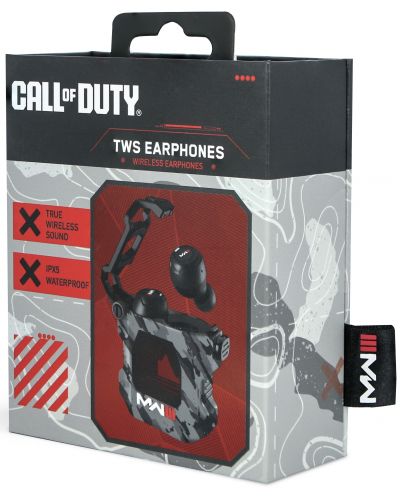 Ασύρματα ακουστικά OTL Technologies - Call of Duty MWIII, TWS, Black Camo - 9