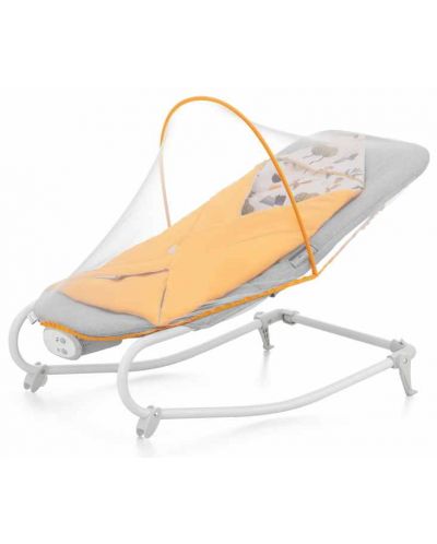 Ξαπλώστρα μωρού KinderKraft - Felio 2, Κίτρινο - 3