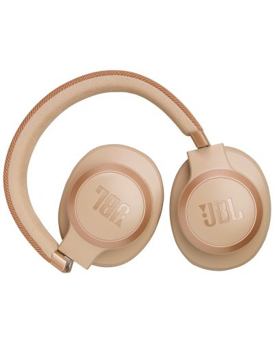 Ασύρματα ακουστικά JBL - Live 770NC, ANC, Sand - 7