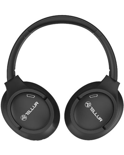 Ασύρματα ακουστικά με μικρόφωνο Tellur - Vibe, ANC, μαύρα - 4