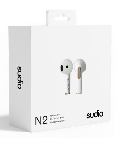 Ασύρματα ακουστικά Sudio - N2, TWS, λευκό - 5