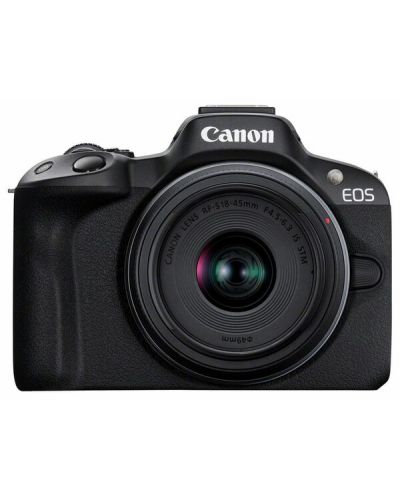 Φωτογραφική μηχανή Mirrorless  Canon - EOS R50, RF-S 18-45mm, f/4.5-6.3 IS STM - 1