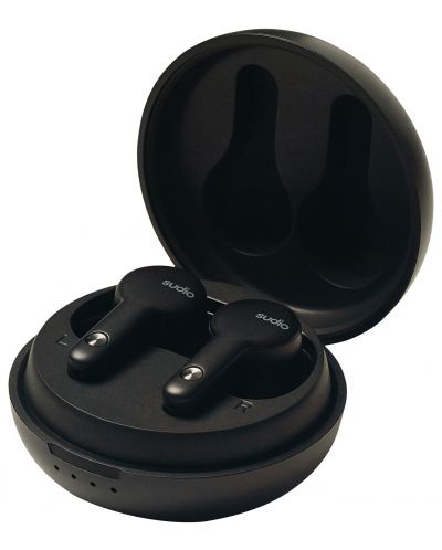 Ασύρματα ακουστικά Sudio - A2, TWS, ANC, μαύρο - 4